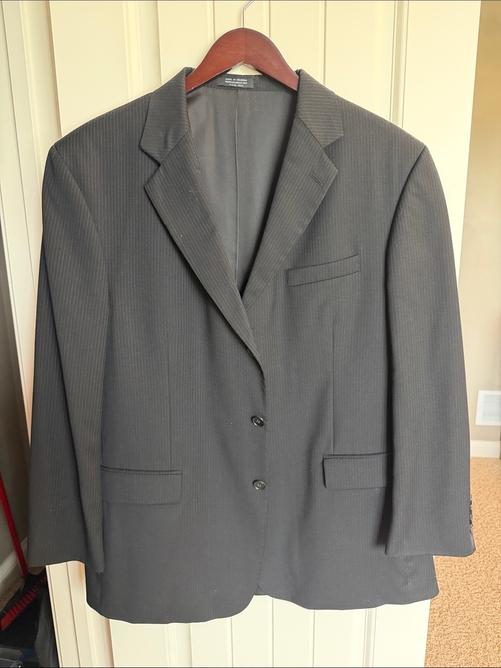 Alfani Men's Taupe/Brown Sport Coat - Classic Notch Lapel